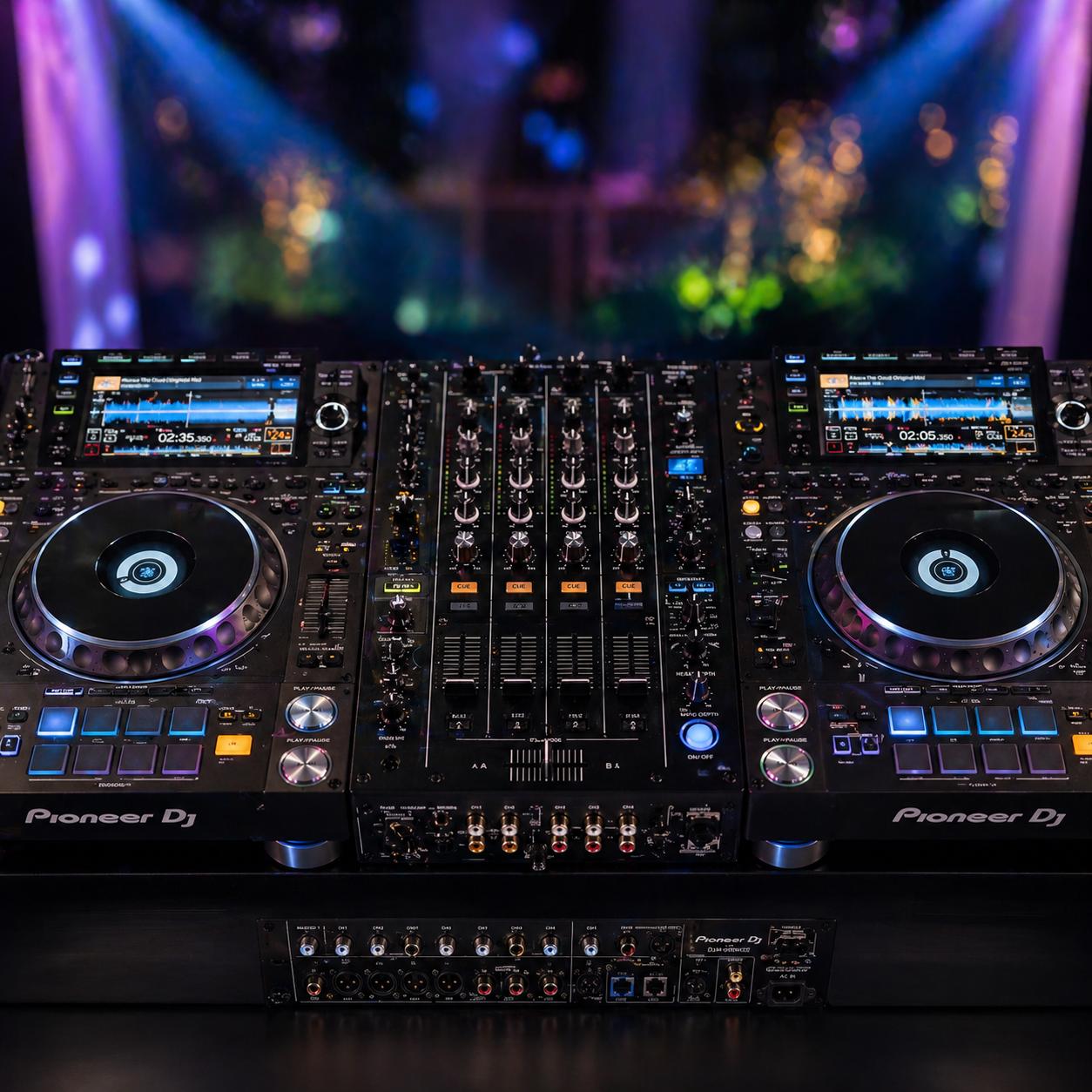 Equipo de sonido, DJ, consolas Pioneer e iluminación para eventos privados